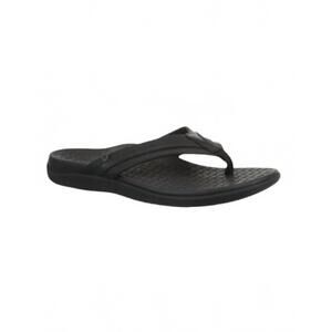 NEW VIONIC men's tide ii toe post sandal in black closeouts